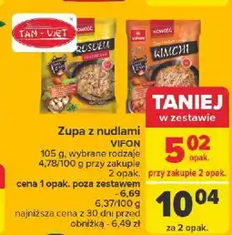 Carrefour Zupa kimchi Vifon oferta