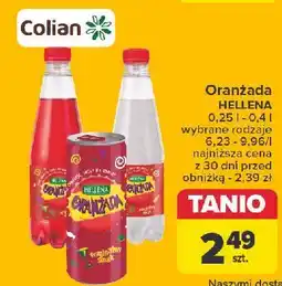 Carrefour Oranżada biała Hellena oferta