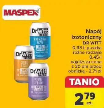 Carrefour Napój purple splash Dr Witt oferta