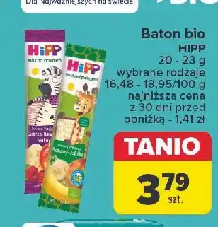 Carrefour Baton bananowo-jabłkowy Hipp Owocowy Przyjaciel oferta