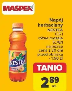 Carrefour Napój peach Nestea oferta