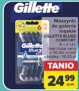 Carrefour Maszynka do golenia Gillette Blue 3 Plus oferta