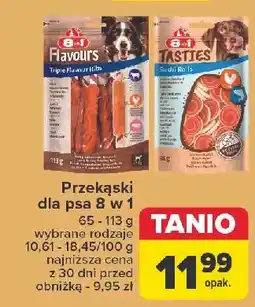 Carrefour Przysmak dla psa crunchy rolls 8In1 oferta