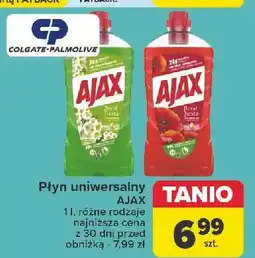 Carrefour Płyn do mycia konwalie Ajax Floral Fiesta oferta