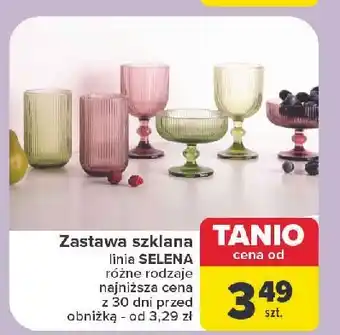 Carrefour Szklanka na stopce selena 370 ml Altom Design oferta