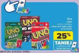 Carrefour Gra uno Mattel oferta