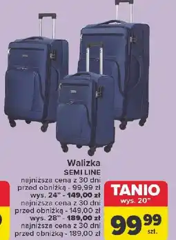 Carrefour Walizka 24 cale Semi Line oferta