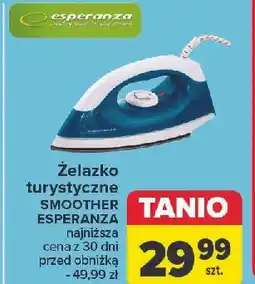 Carrefour Żelazko smoother 1200w Esperanza oferta