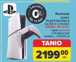 Carrefour Konsola ps5 slim + pad Sony Playstation 5 oferta