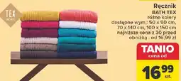 Carrefour Ręcznik bath 70 x 140 cm Tex oferta