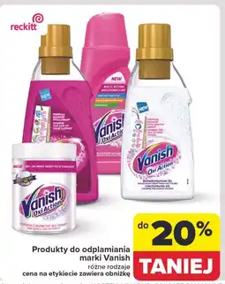 Carrefour Odplamiacz w żelu Vanish Oxi Action oferta