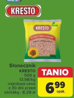 Carrefour Słonecznik łuskany Kresto oferta