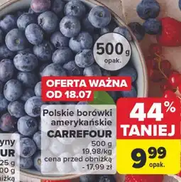 Carrefour Borówki polskie Carrefour oferta