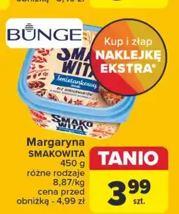 Carrefour Margaryna Smakowita Śmietankowy Smak oferta