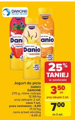 Carrefour Jogurt pitny ciasteczko Danone Danio oferta