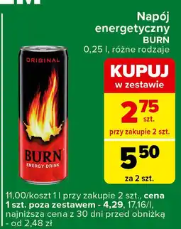 Carrefour Express Napój original Burn oferta