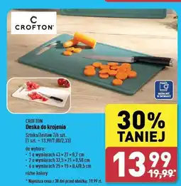 ALDI Deska do krojenia 25 x 15 cm Crofton oferta