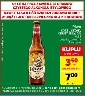 Carrefour Express Piwo Kozel Lezak oferta