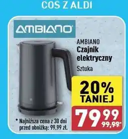 ALDI Czajnik elektryczny Ambiano oferta