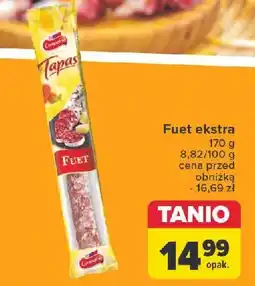 Carrefour Fuet extra Campofrio oferta