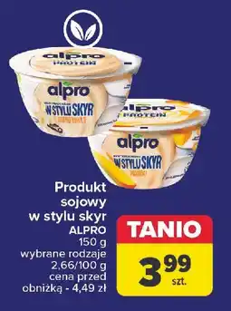 Carrefour Jogurt wanilia Alpro Skyr Style oferta