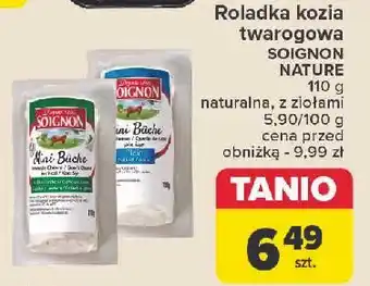 Carrefour Ser kozi naturalny Soignon oferta