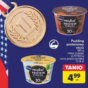 Carrefour Pudding proteinowy waniliowy Valio Profeel oferta