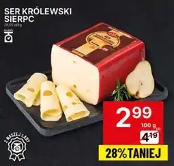 Delikatesy Centrum Ser królewski Sierpc oferta