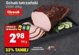Delikatesy Centrum Schab tatrzański oferta