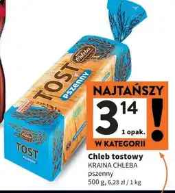 Intermarche Chleb tostowy pszenny Kraina Chleba oferta
