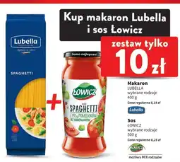 Intermarche Makaron spaghetti Lubella oferta