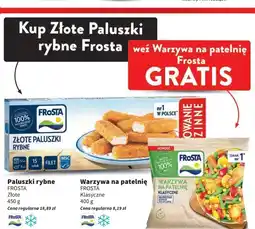 Intermarche Złote paluszki rybne z fileta Frosta oferta