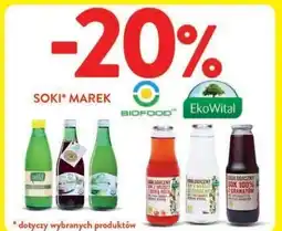 Intermarche Sok z granatów 100% Ekowital oferta