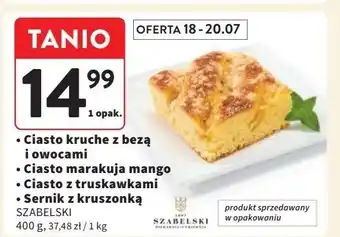 Intermarche Ciasto z marakują i mango Cukiernia Szabelski oferta