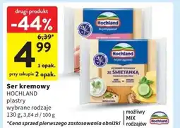 Intermarche Ser topiony ze śmietanką Hochland oferta