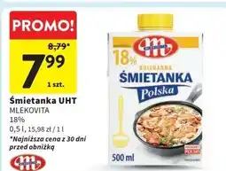 Intermarche Śmietanka polska 18% Mlekovita oferta