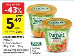 Intermarche Serek suszone pomidory Tartare oferta