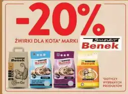 Intermarche Żwirek kukurydziany Benek oferta