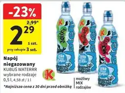 Intermarche Woda malinowa Kubuś Waterrr oferta