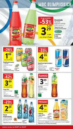 Intermarche Oranżada czerwona Hellena oferta