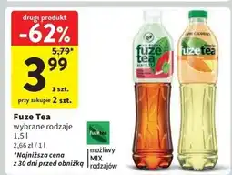 Intermarche Napój green tea watermelon & mint Fuzetea oferta