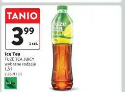 Intermarche Napój black ice tea lemon lemongrass Fuzetea oferta