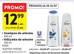 Intermarche Szampon do włosów intensive repair Dove Nutritive Solutions oferta