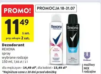 Intermarche Antyperspirant Rexona Men Cobalt Dry oferta