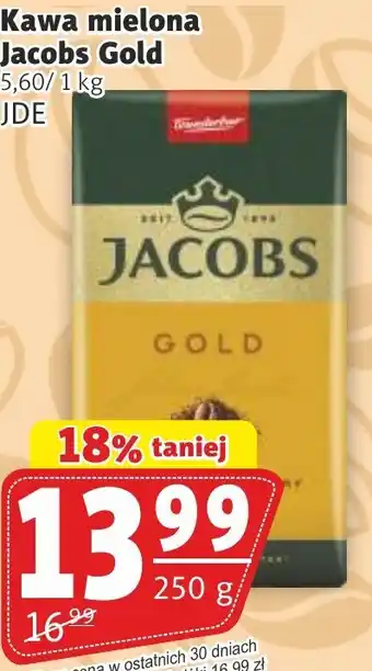 Prim Market Kawa mielona Jacobs Gold 250g oferta
