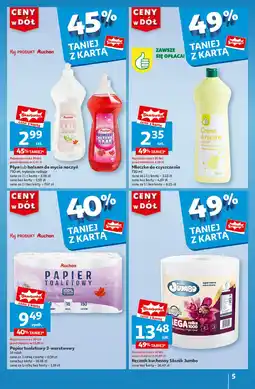 Auchan Mleczko do czyszczenia Podniesiony Kciuk oferta