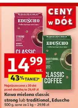 Auchan Kawa Eduscho Strong oferta