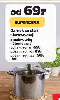 Netto Garnek ze stali nierdzewnej 26 cm oferta