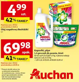 Auchan Proszek do prania Ariel Color oferta