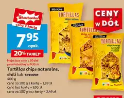 Auchan Tortilla chips chili Auchan oferta